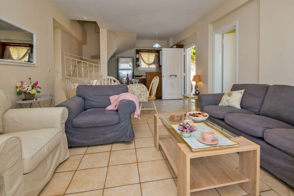 Open plan living area
