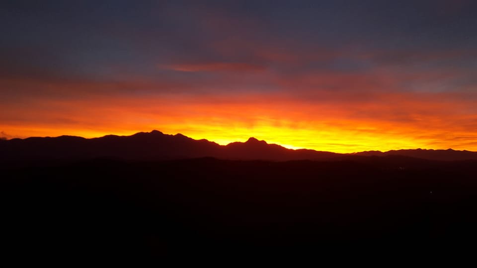 Sunsets from the house are stunning!