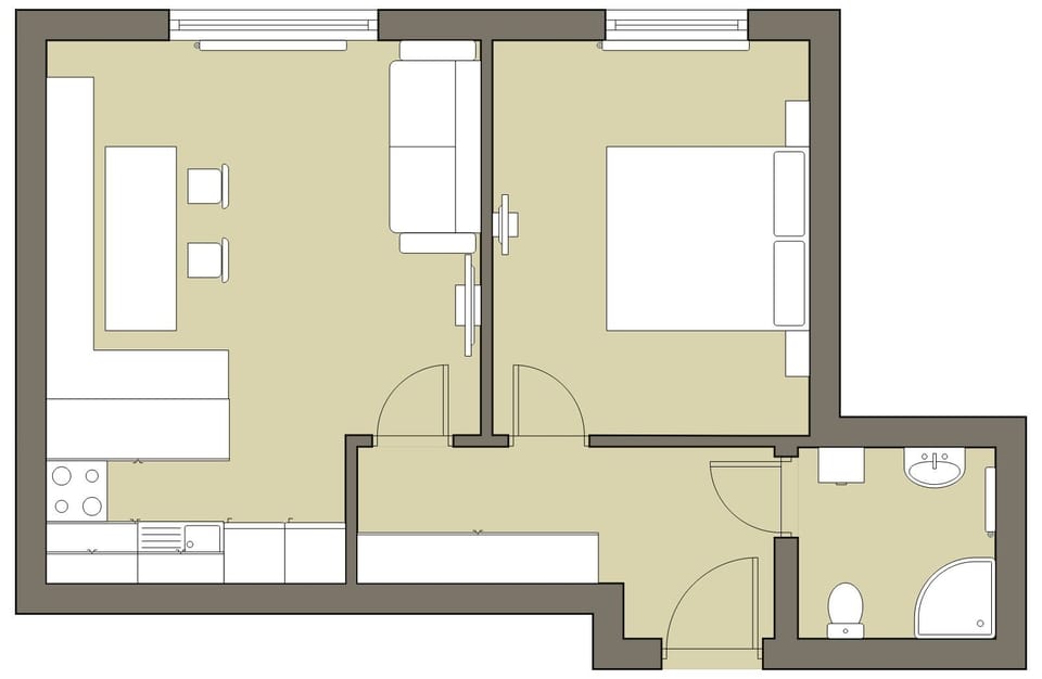 Illustrative floorplan, so you can see how everything fits together