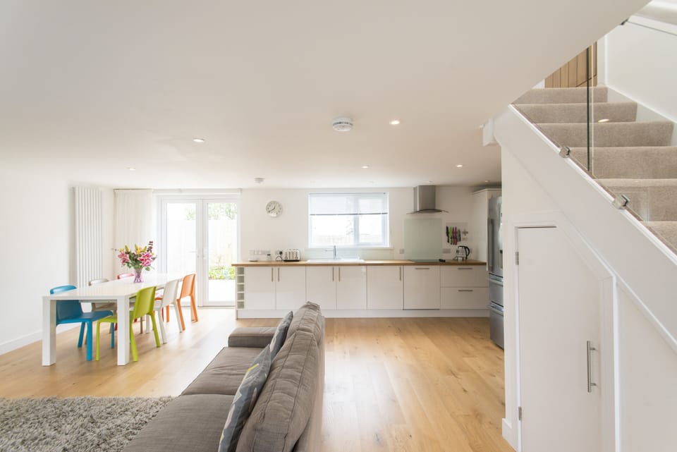 Modern open-plan living. A perfect space to socialise with friends &  family