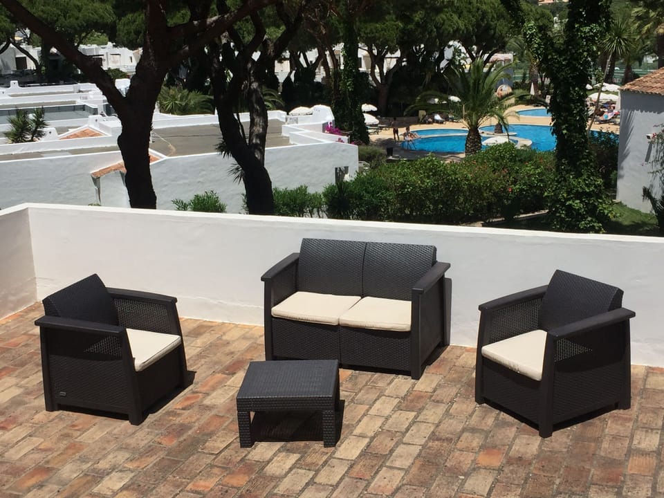 Private roof terrace on the villa