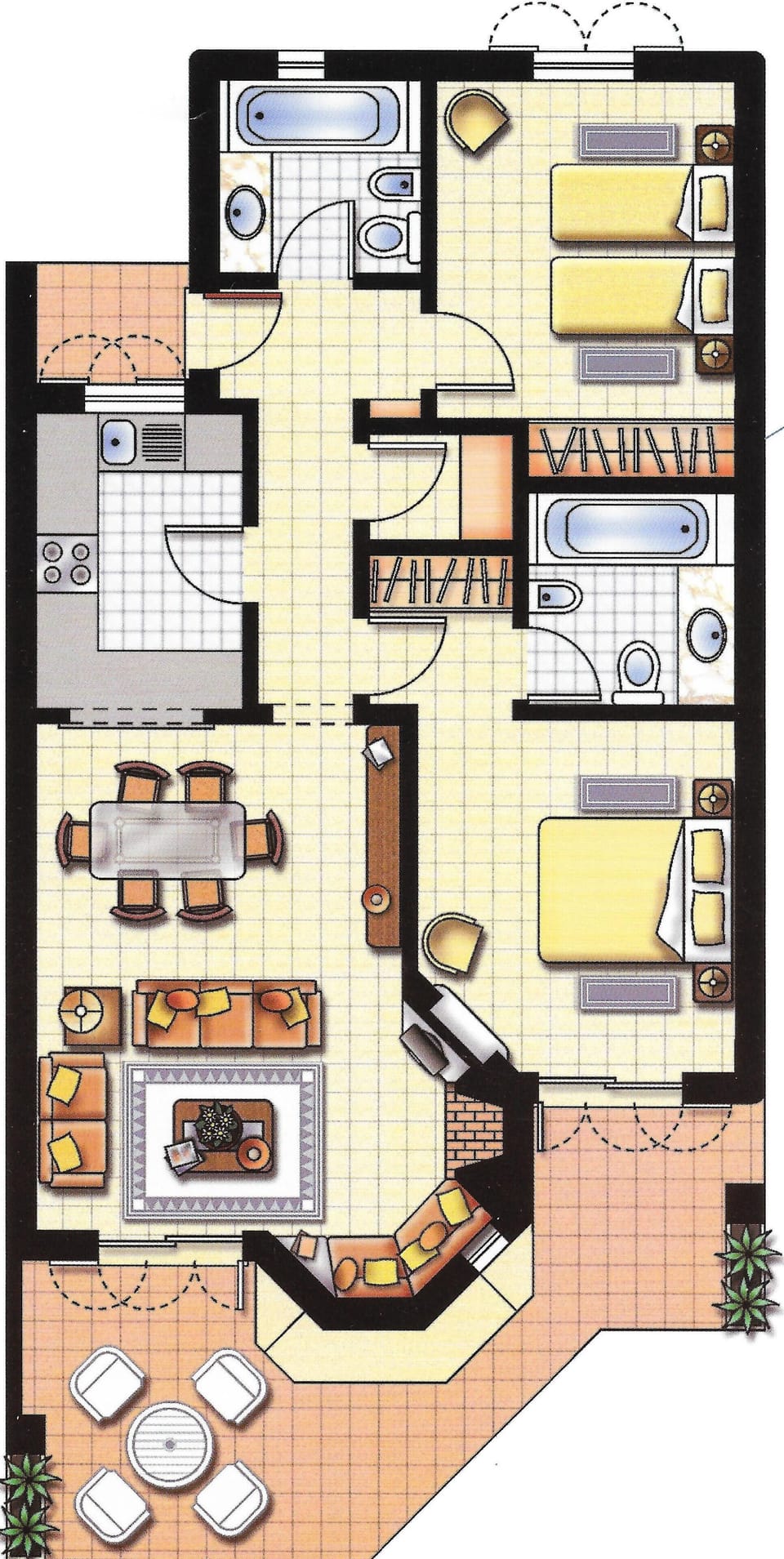 Floor Plan( for illustration only)
 
