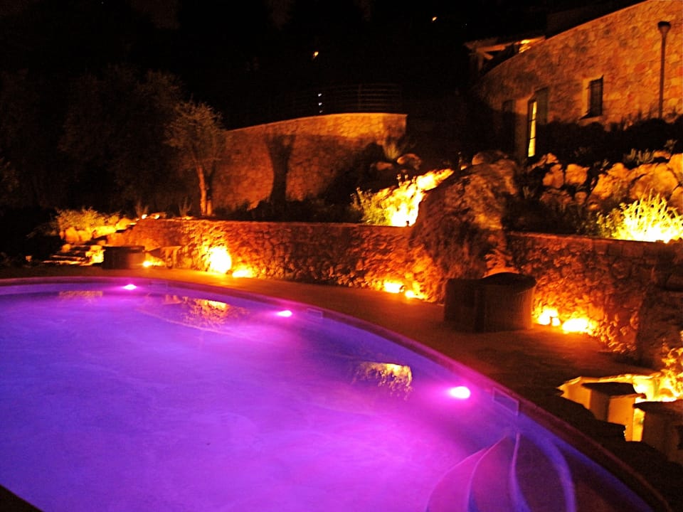 Swimming Pool at Night