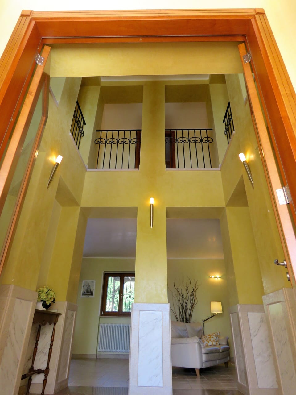 Entrance hall from front door