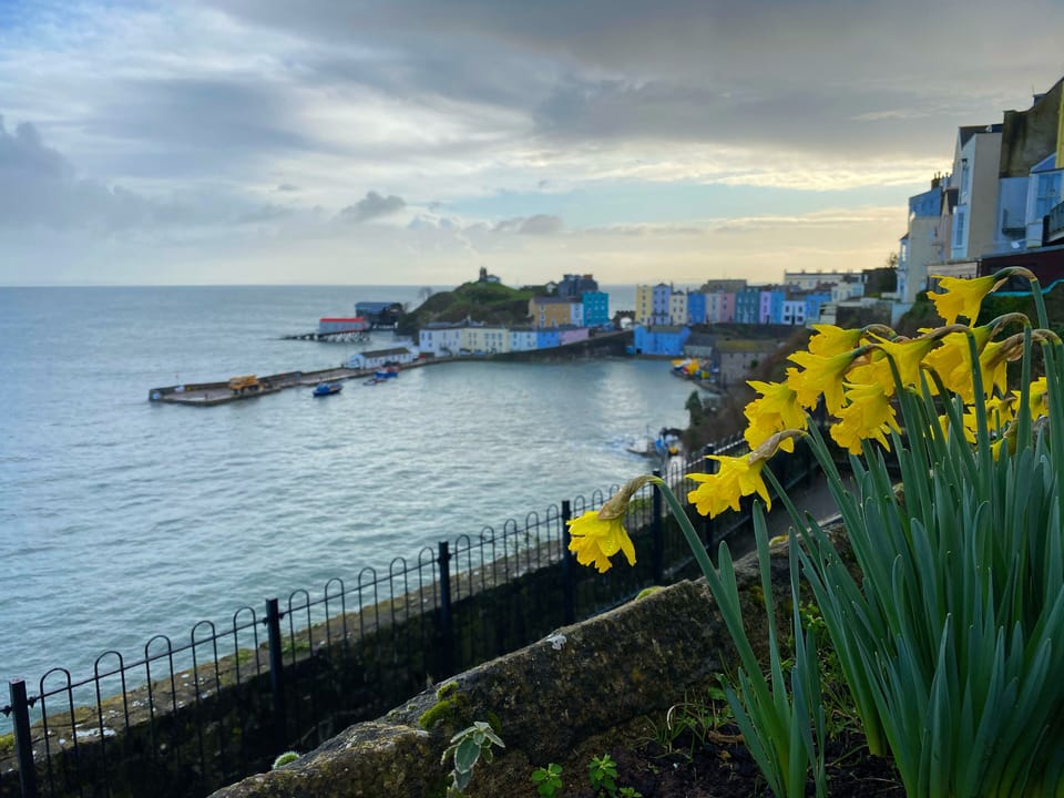 Lucky to be just 10mins drive from beautiful Tenby.