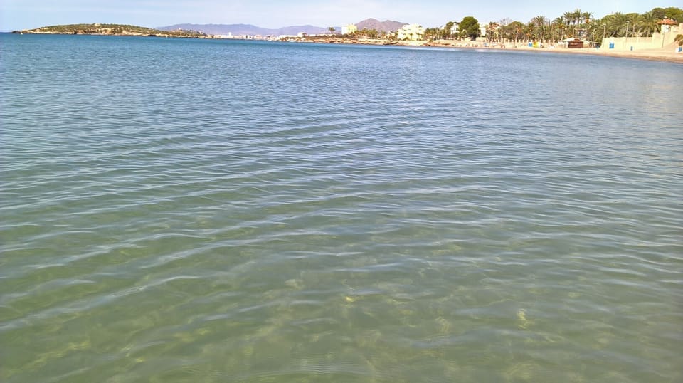 CRYSTALLINE AND SANDY WATER