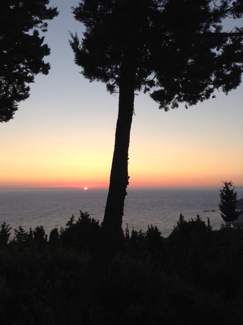 Breathtaking sunset at Erimitis