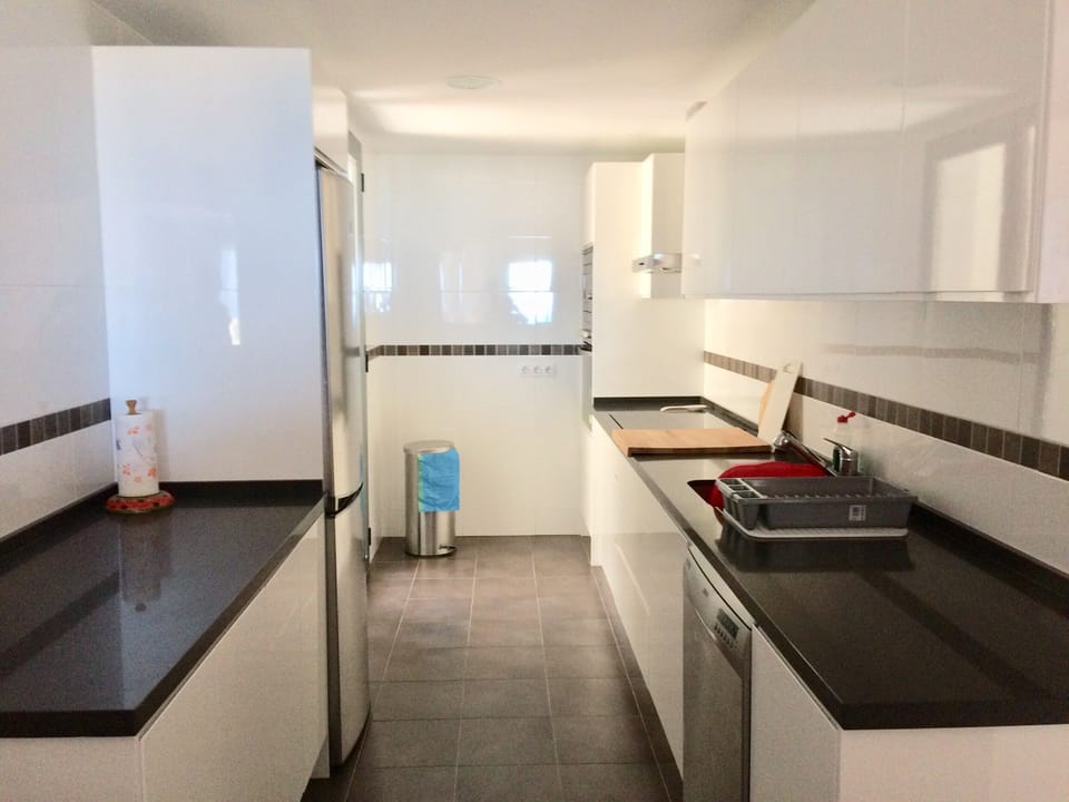 Internal view of kitchen from dining room