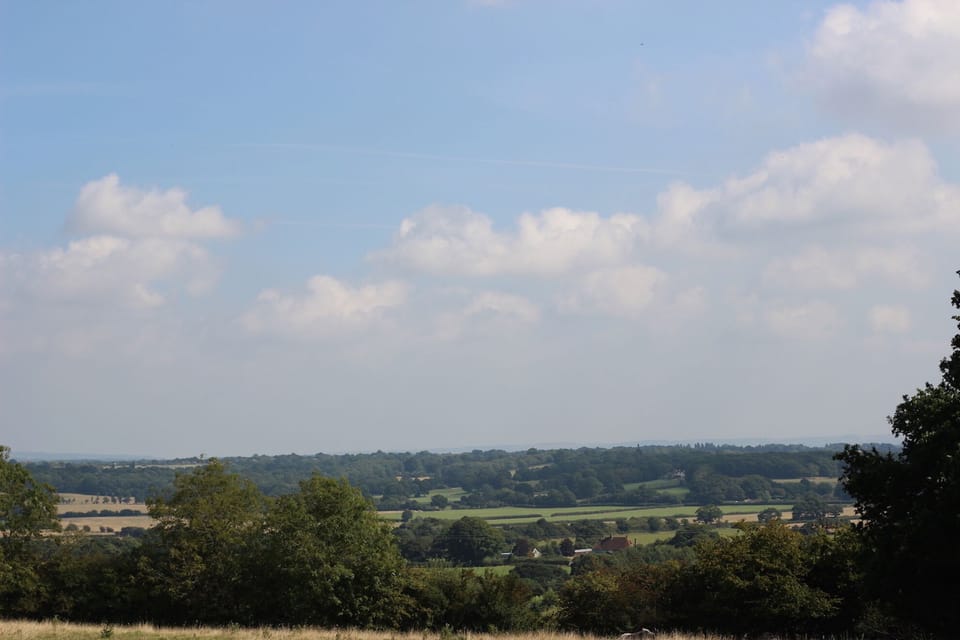 Views across the countryside