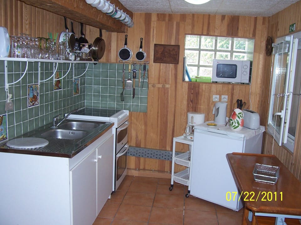 Open plan kitchen