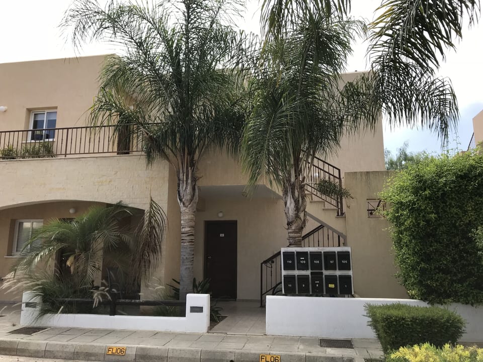 Stairs to the property