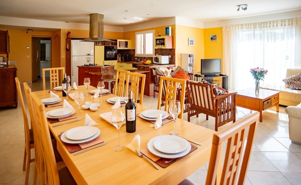 Indoor dining area