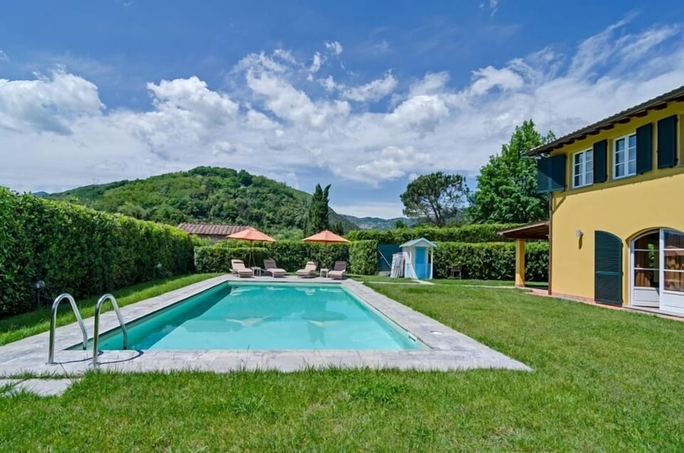 The swimming pool