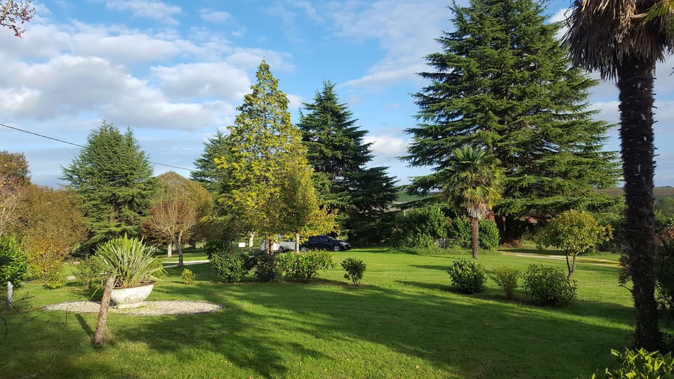 Belle Maison's private garden