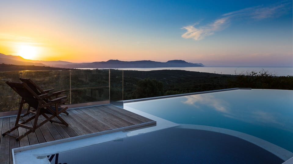 Outstanding sunset views