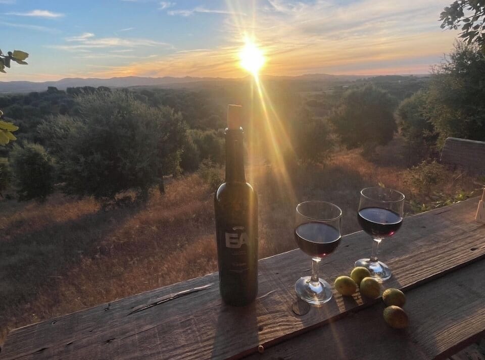 Por do Sol no miradouro