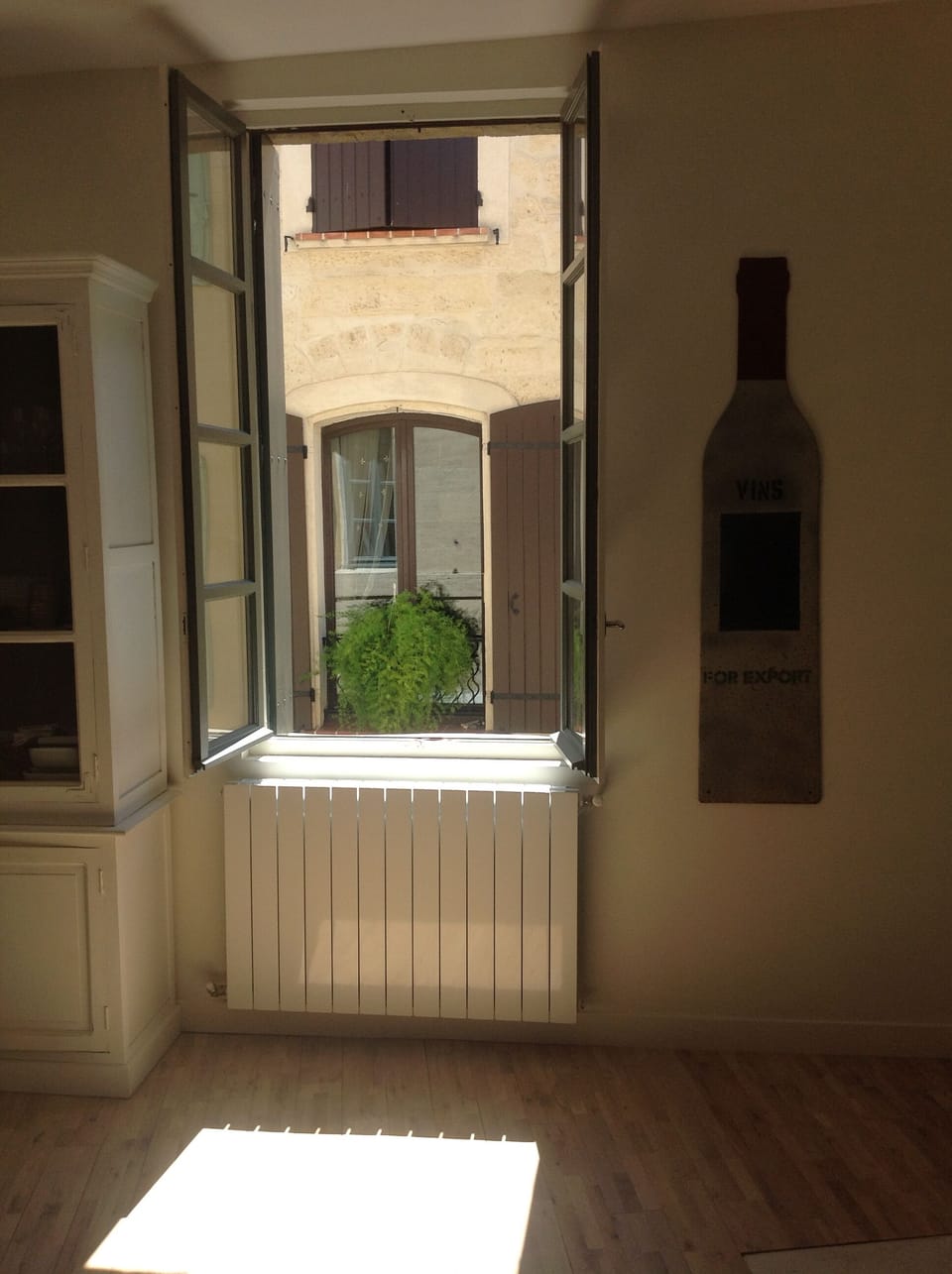 Street view from kitchen.