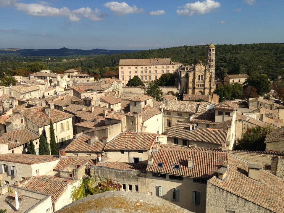 View of Uzes from the King's Tower.