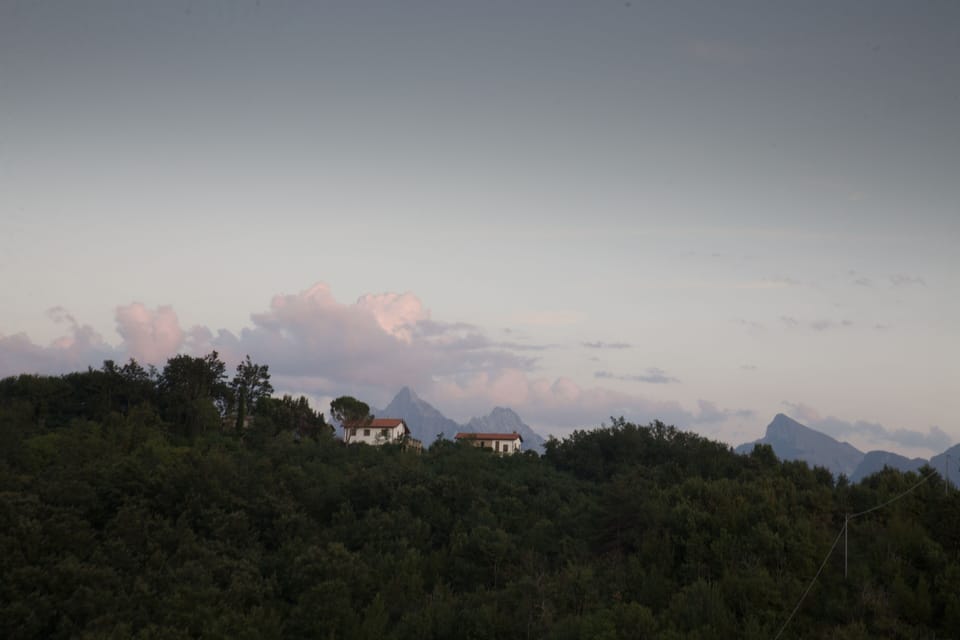 View from the balcony dining table