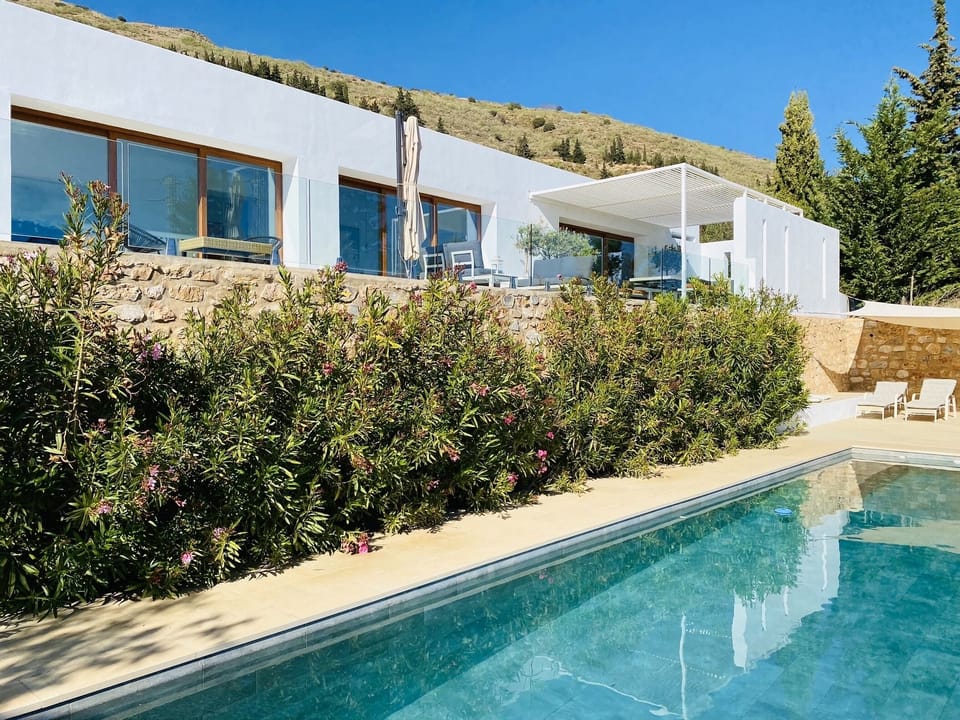 House and pool