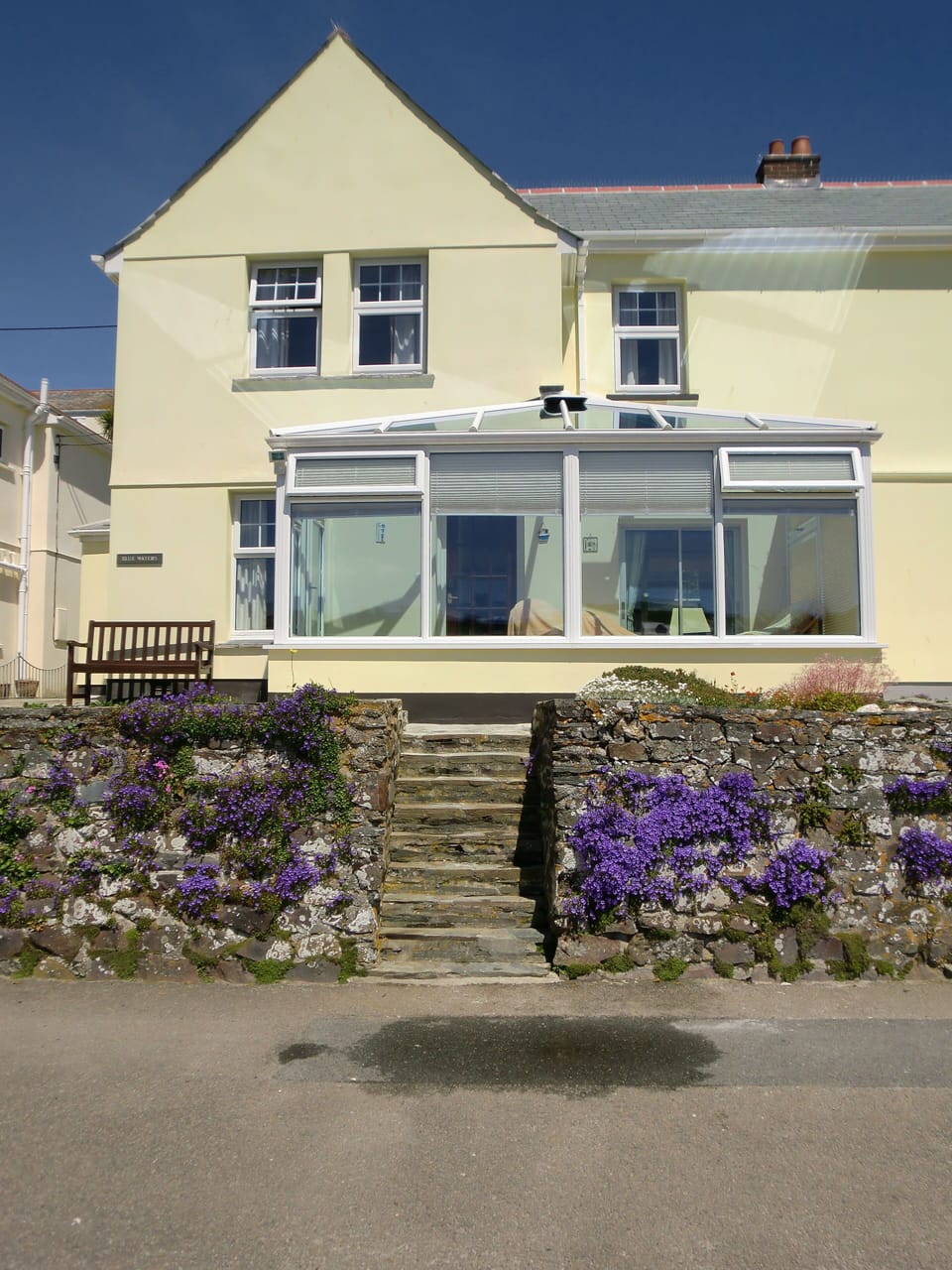 Blue Waters basking in summer sunshine