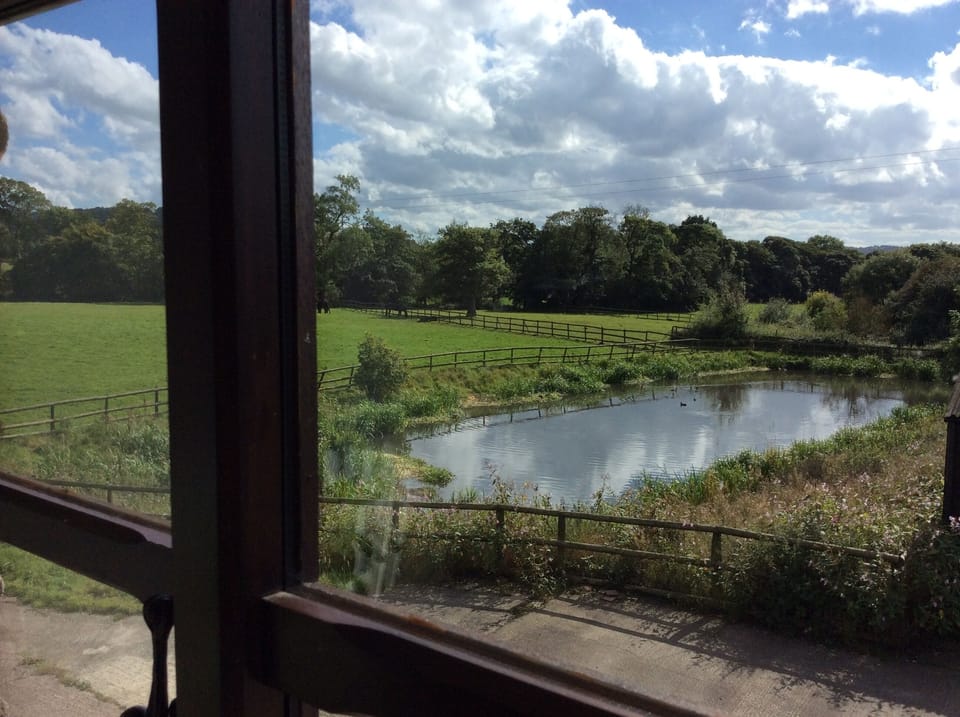 View from the lounge