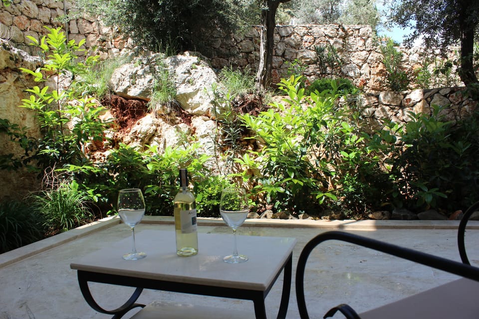 Private garden terrace