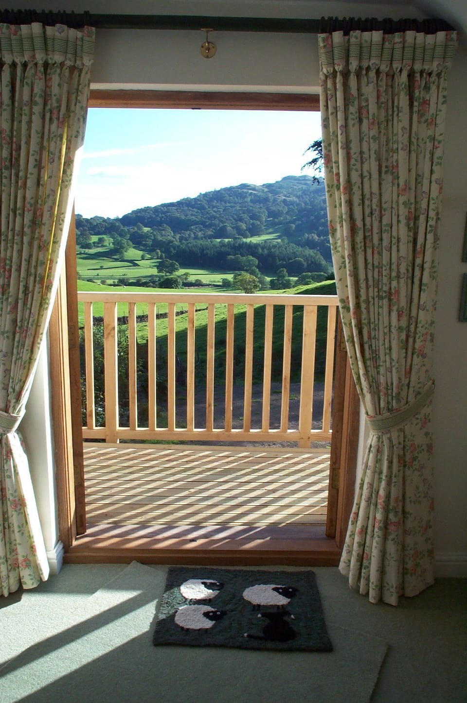 Room with a view (master bedroom balcony)