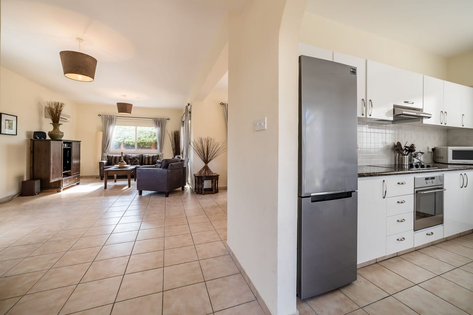 The villa has a large open plan layout with a great feeling of space. 