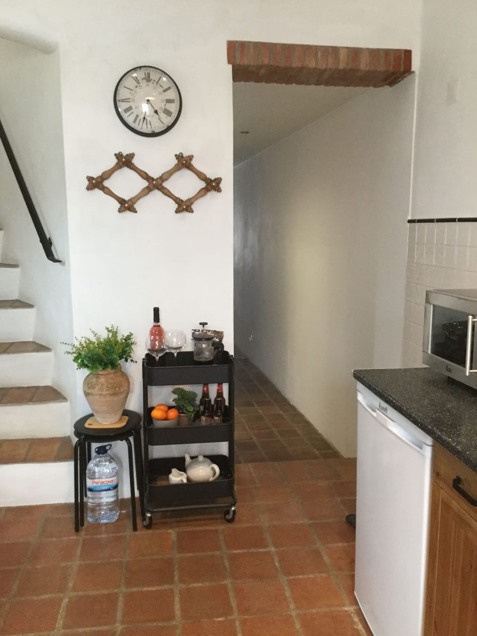 Stairs to the first floor