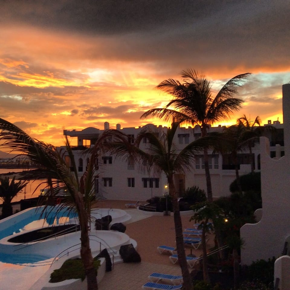 Sunset on Terrace