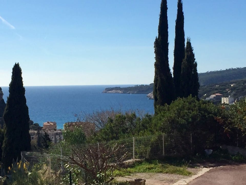View of the Bay of Cassis from the apartment