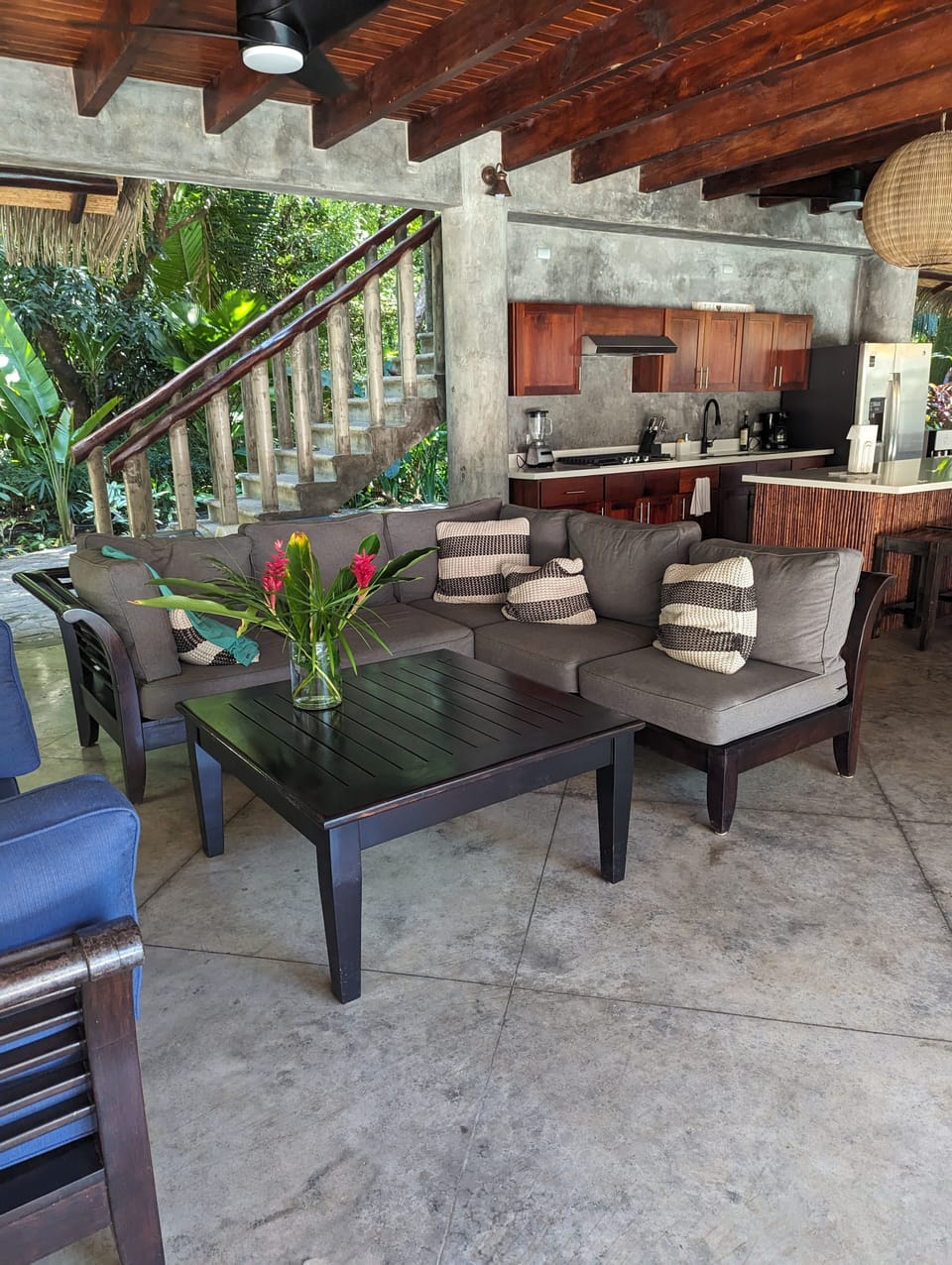 Rancho outdoor lounge space