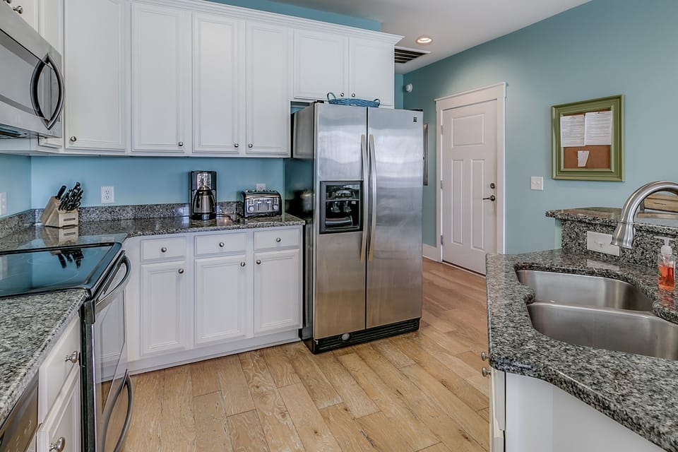All stainless steel appliances