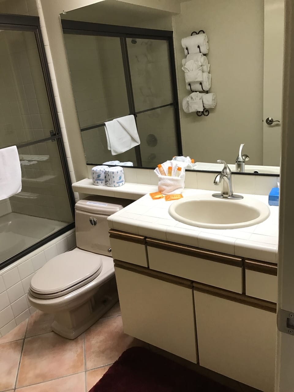 Master bathroom.