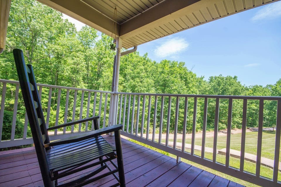 Come, sit and enjoy your morning coffee on the front porch