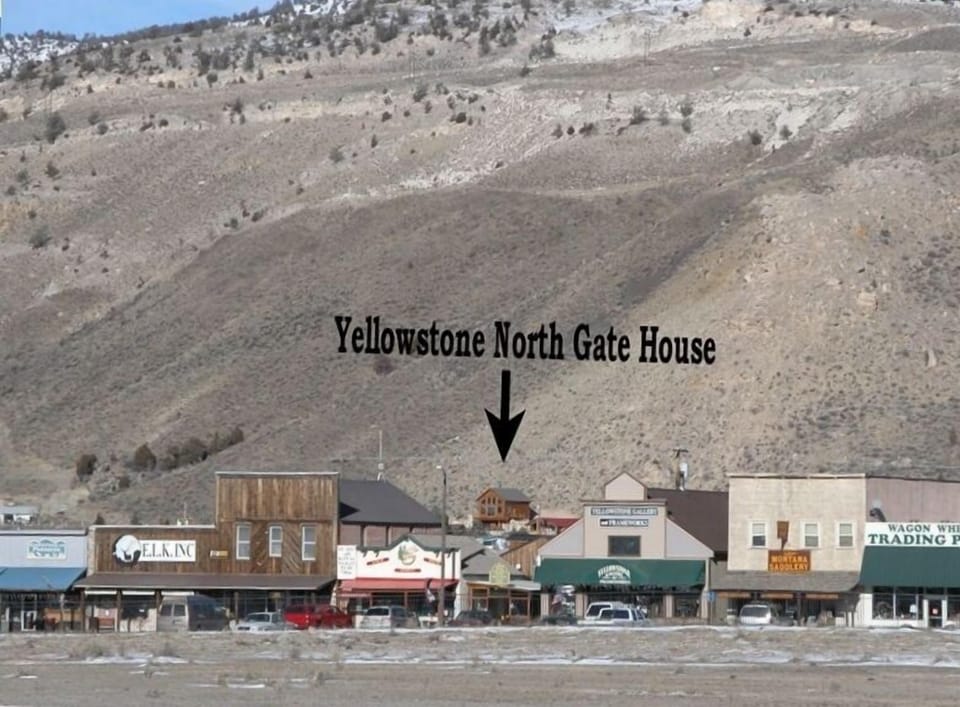 View from YNP of North Gate House