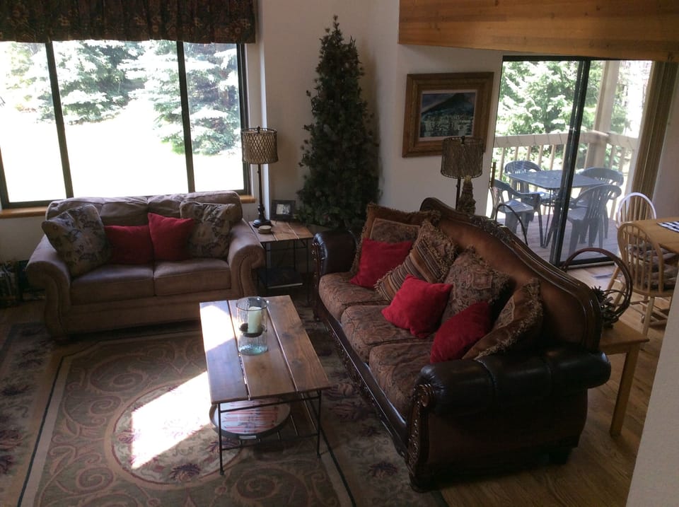 Living area on the main level