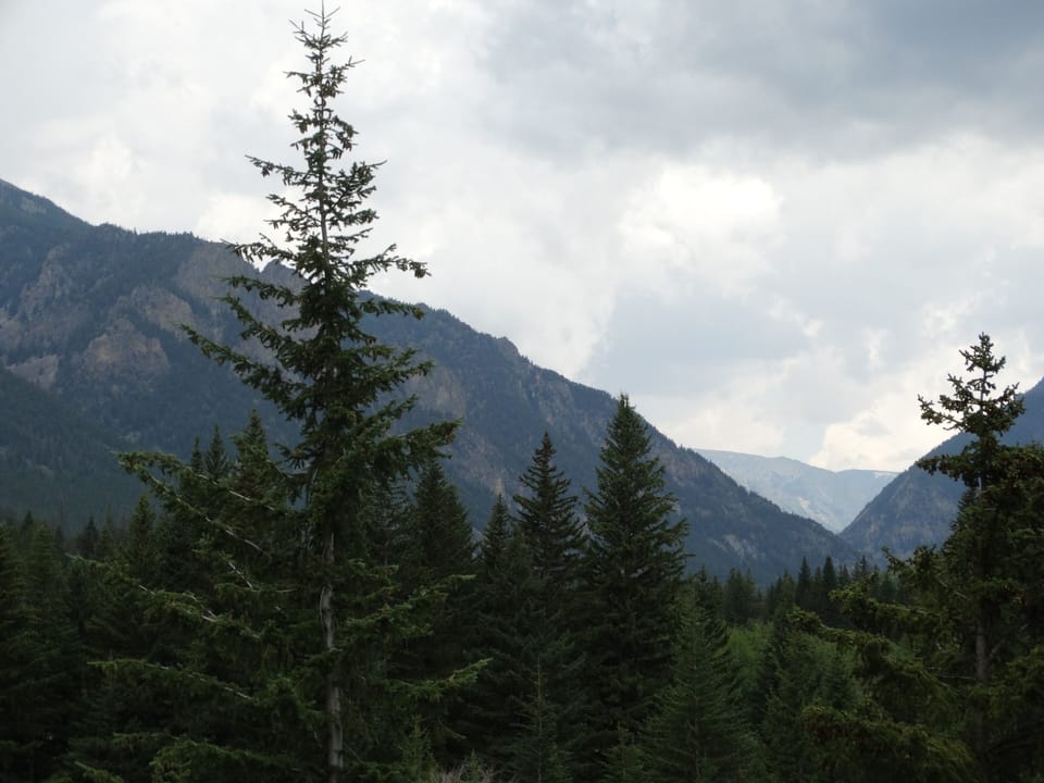 mountain views yet tucked away 