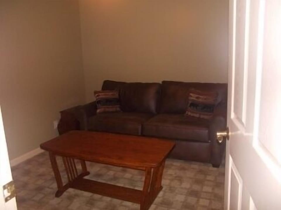 Small room with sleeper sofa