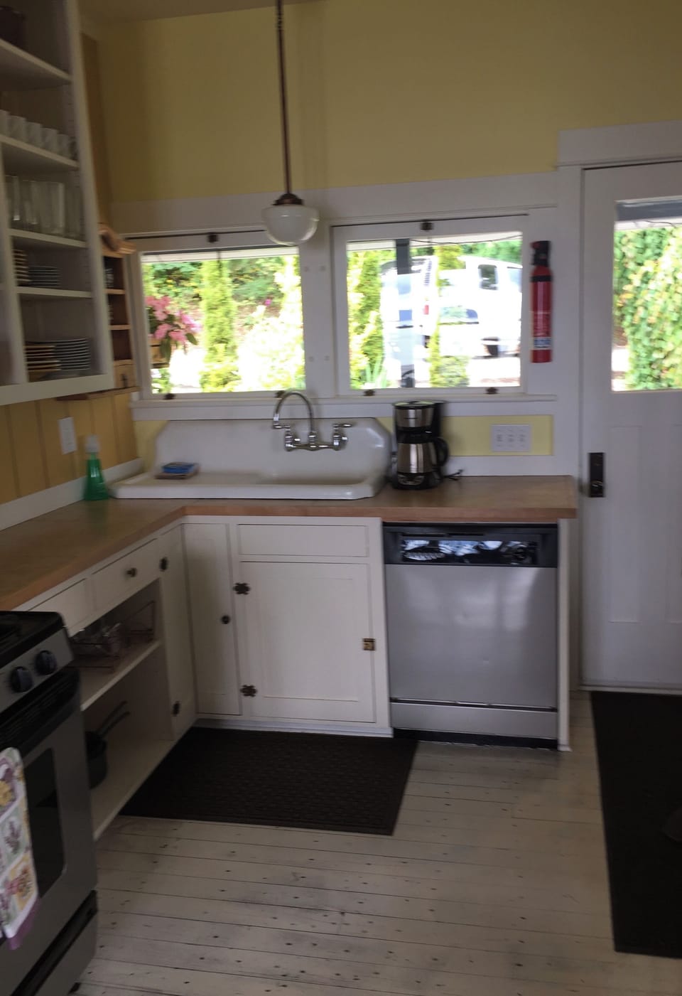 Original sink, new dishwasher 