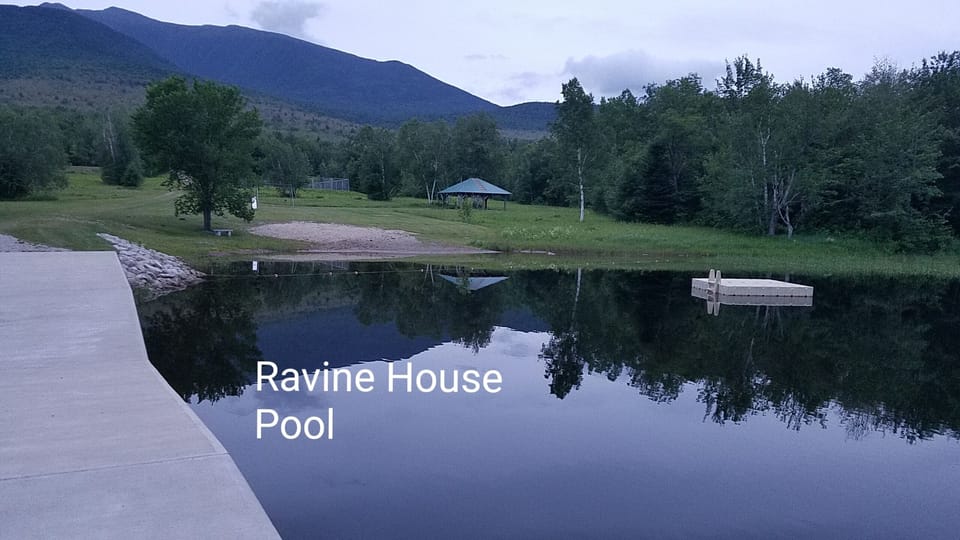 Nearby Ravine House Pool, a Randolph community swim option about 3 miles away.