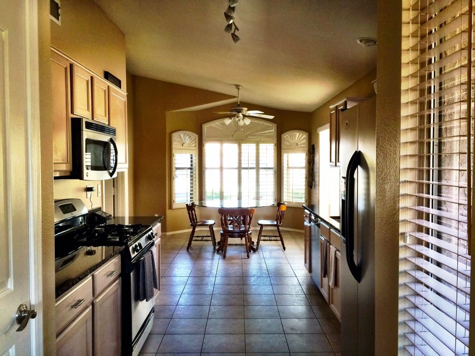 Kitchen and Dining Area