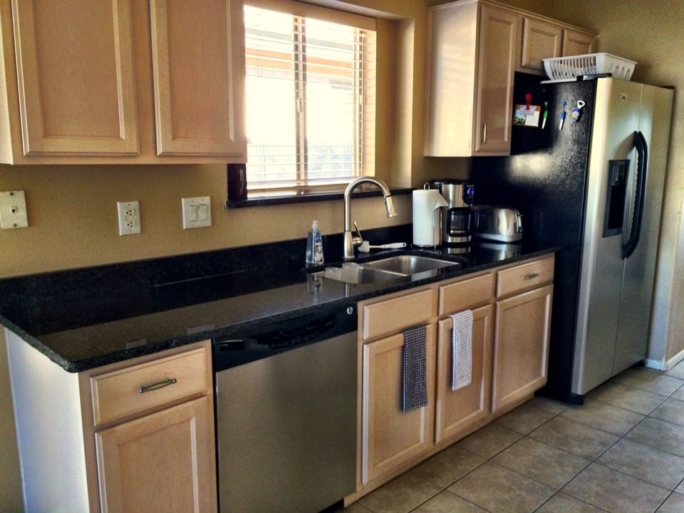 Dishwasher and sink area