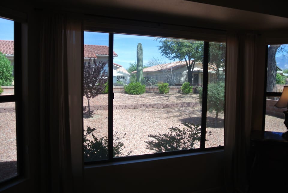 View from the master bedroom
