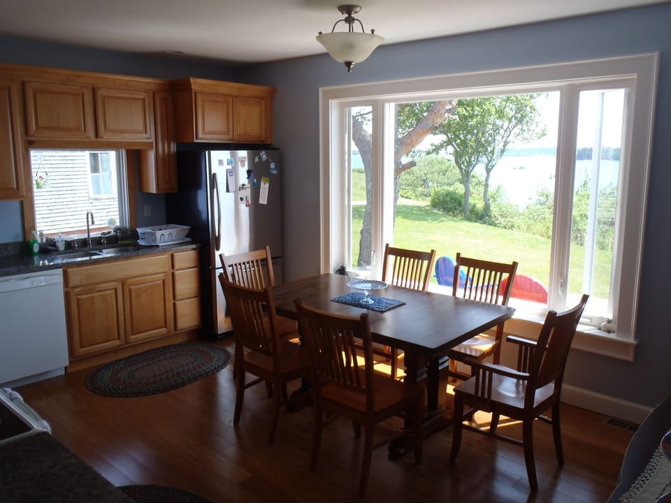 Ethel's kitchen has been recently renovated and is the center of this home.
