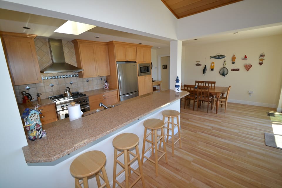 Kitchen and Dining Area. 
