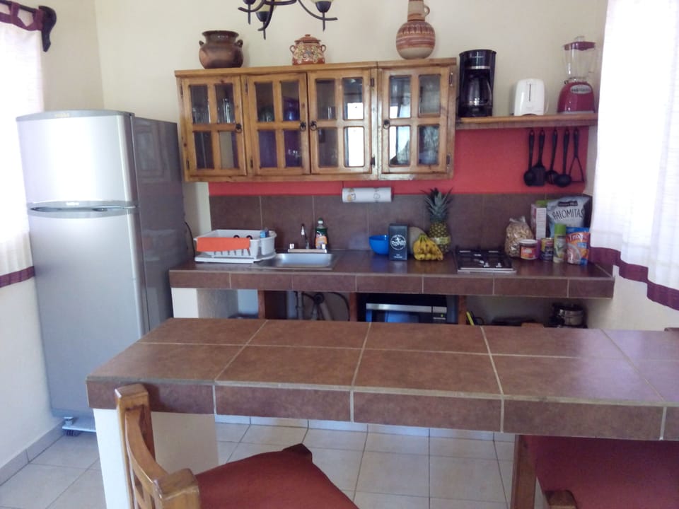 kitchenette in casita 3