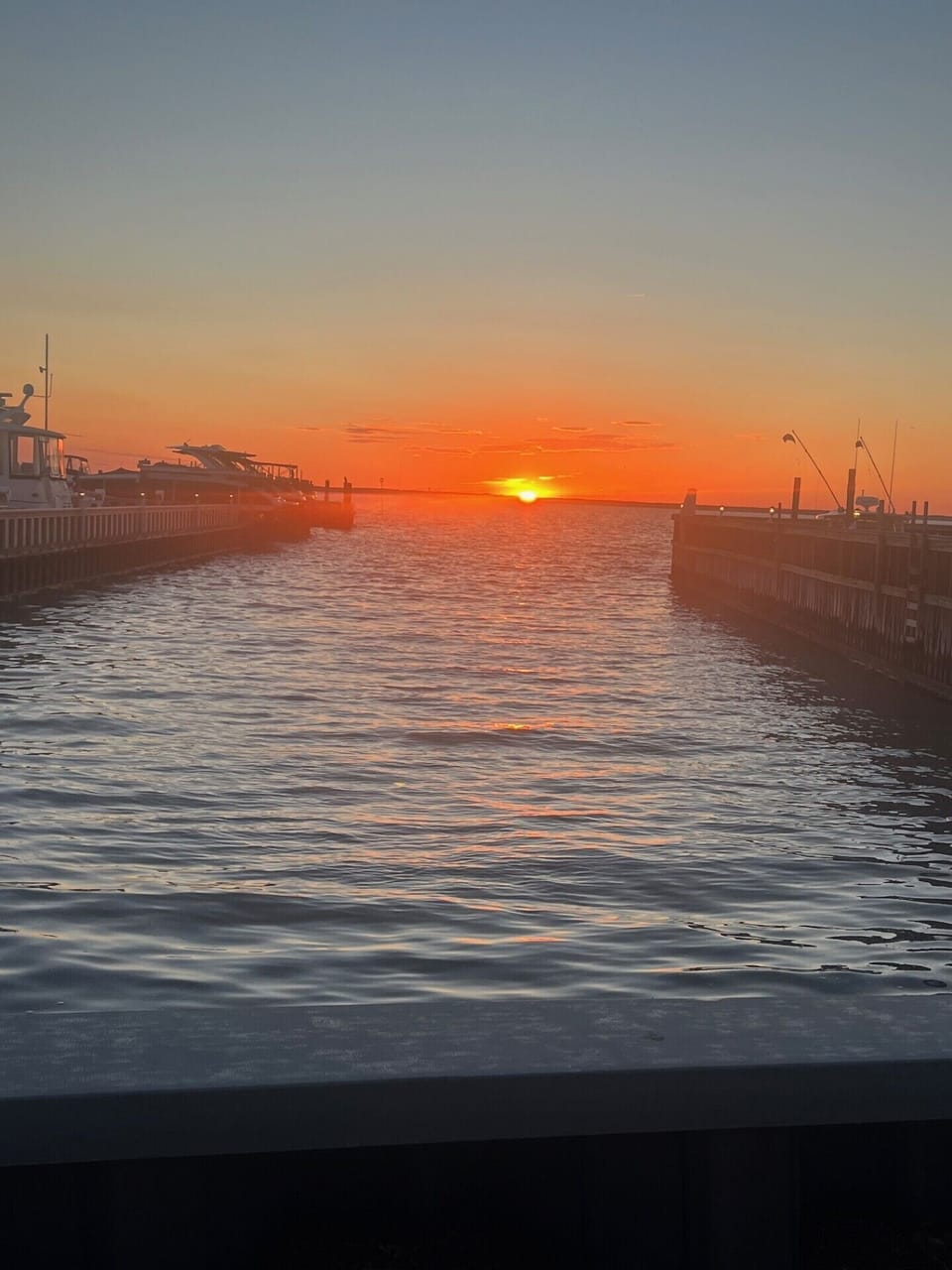 Sunset on our bay