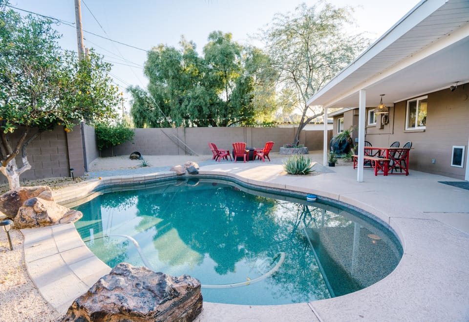 An oasis in the desert